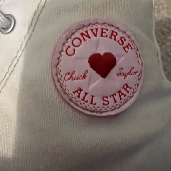 Chuck Taylor All Star Lift High Top Sneaker Hearts size 5 - Picture 7 of 12